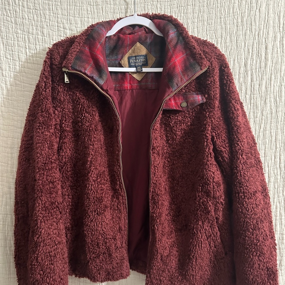 Pendleton Ladies' Fuzzy Zip Jacket